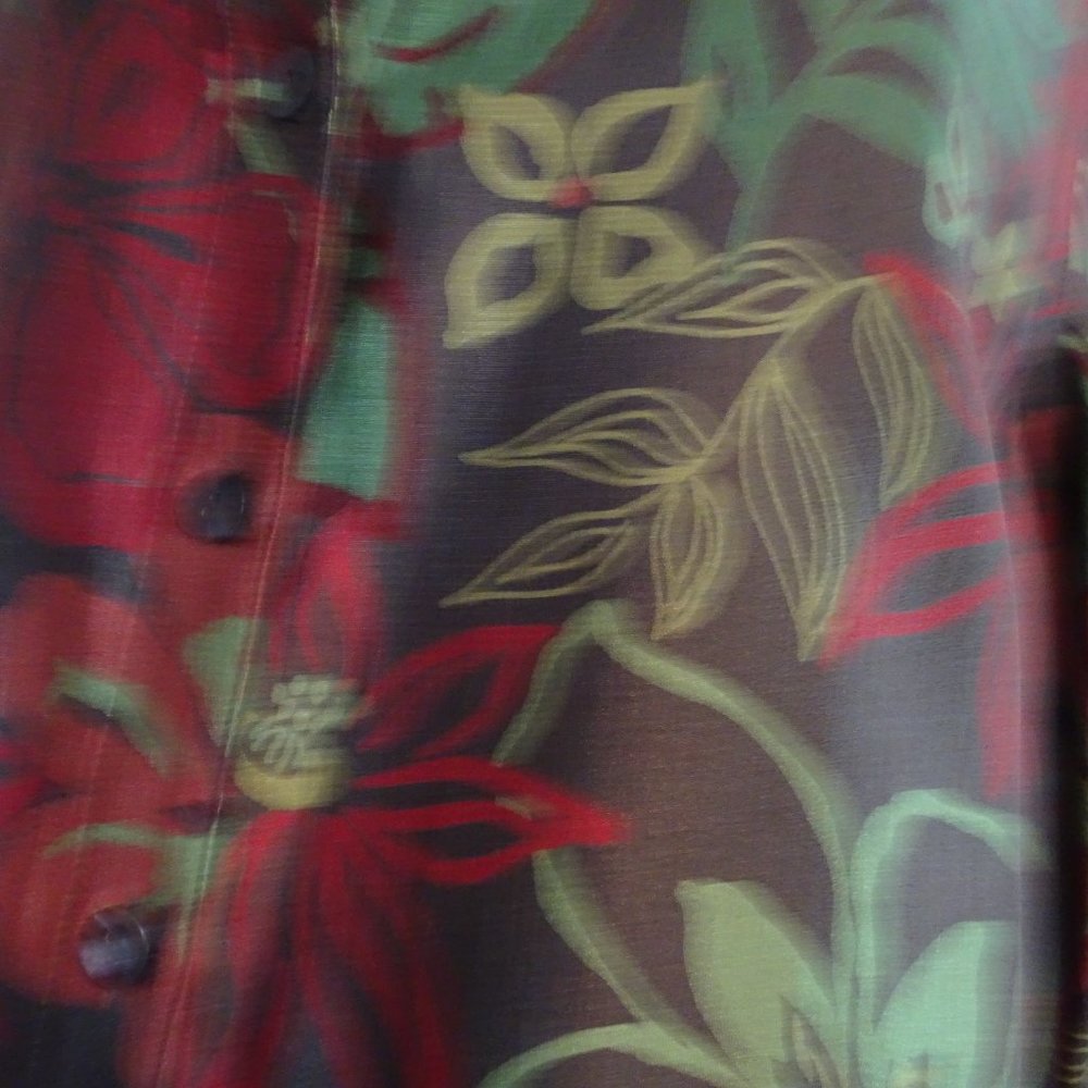 Scott Taylor Size 1X Front Button Shirt-3/4 Sleeves-New-Casual/Business - Picture 3 of 9